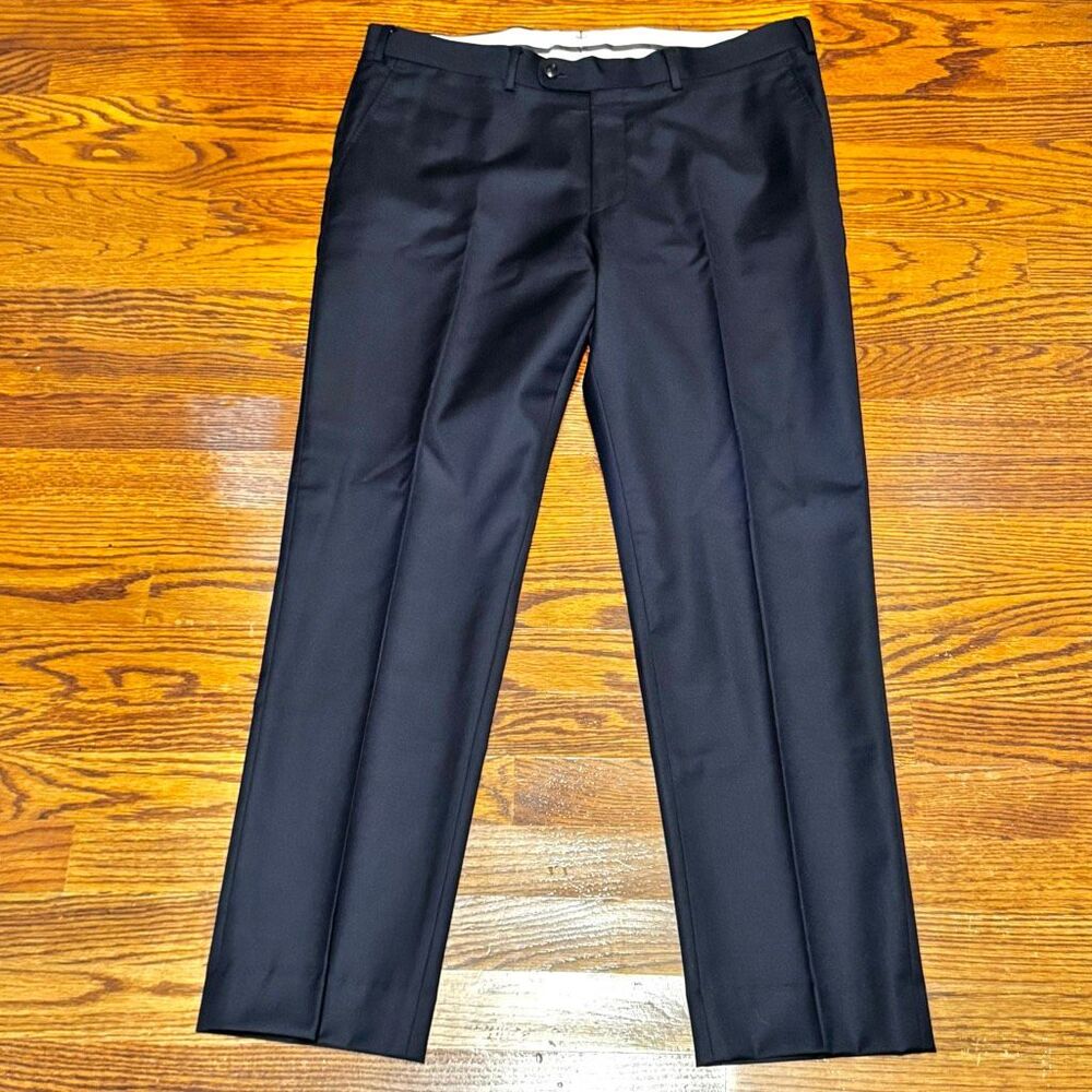 SuitSupply Brescia Charcoal Brescia Pants. Size 50/US 34. (Fits 35)